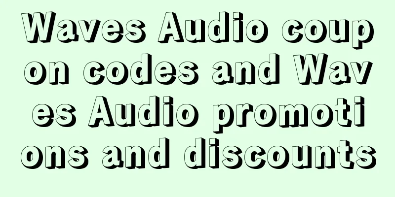 Waves Audio coupon codes and Waves Audio promotions and discounts