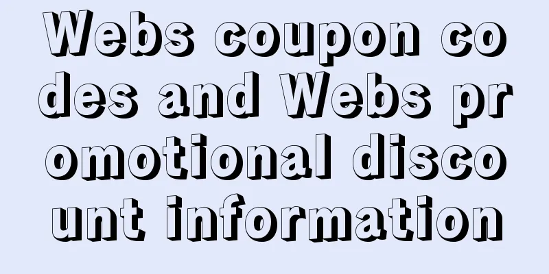 Webs coupon codes and Webs promotional discount information