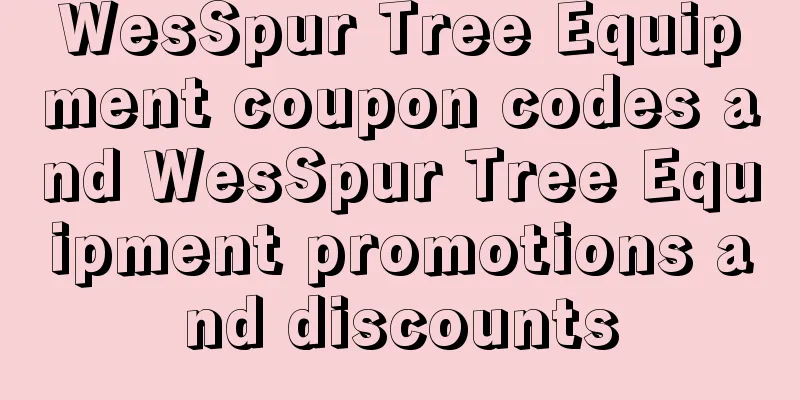 WesSpur Tree Equipment coupon codes and WesSpur Tree Equipment promotions and discounts