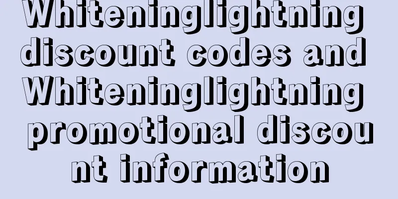 Whiteninglightning discount codes and Whiteninglightning promotional discount information