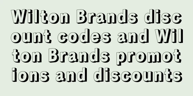 Wilton Brands discount codes and Wilton Brands promotions and discounts