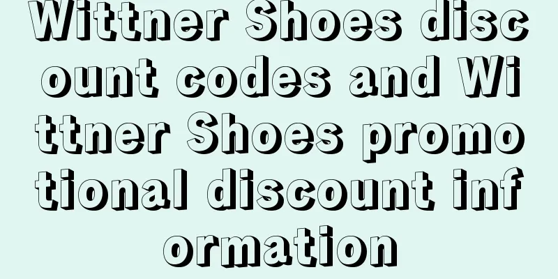 Wittner Shoes discount codes and Wittner Shoes promotional discount information