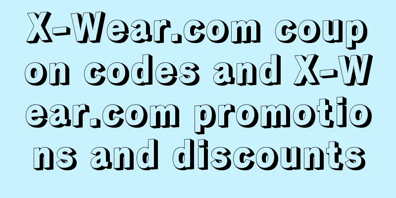 X-Wear.com coupon codes and X-Wear.com promotions and discounts