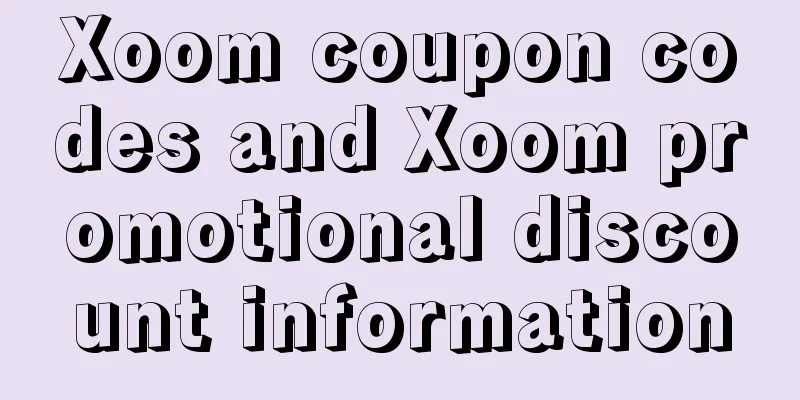 Xoom coupon codes and Xoom promotional discount information