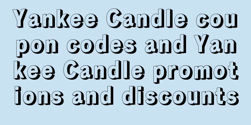 Yankee Candle coupon codes and Yankee Candle promotions and discounts