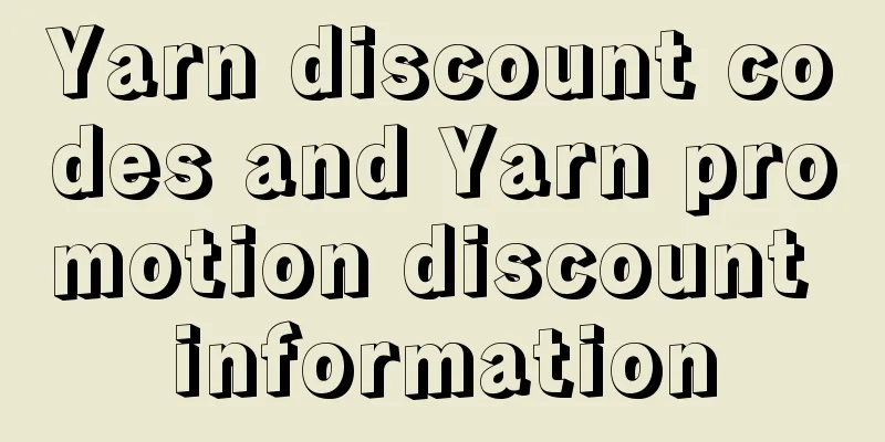 Yarn discount codes and Yarn promotion discount information