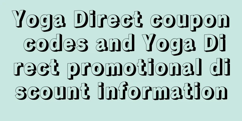 Yoga Direct coupon codes and Yoga Direct promotional discount information