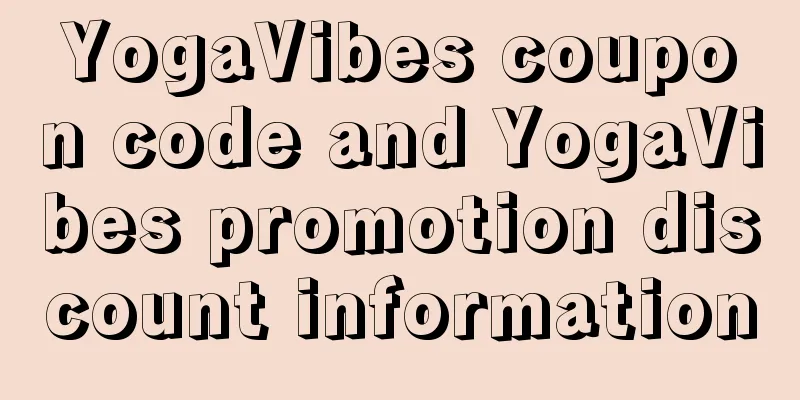 YogaVibes coupon code and YogaVibes promotion discount information