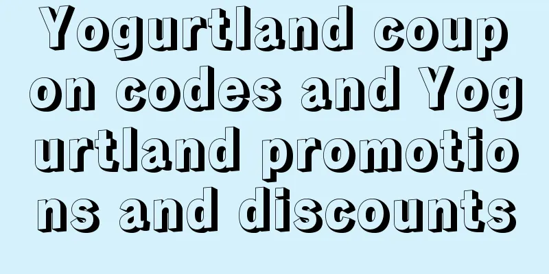 Yogurtland coupon codes and Yogurtland promotions and discounts