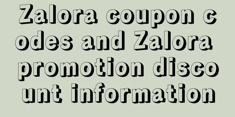 Zalora coupon codes and Zalora promotion discount information
