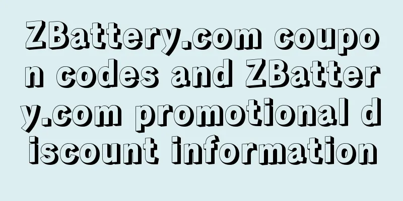 ZBattery.com coupon codes and ZBattery.com promotional discount information