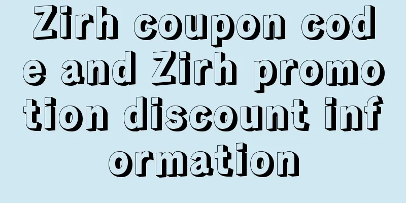 Zirh coupon code and Zirh promotion discount information