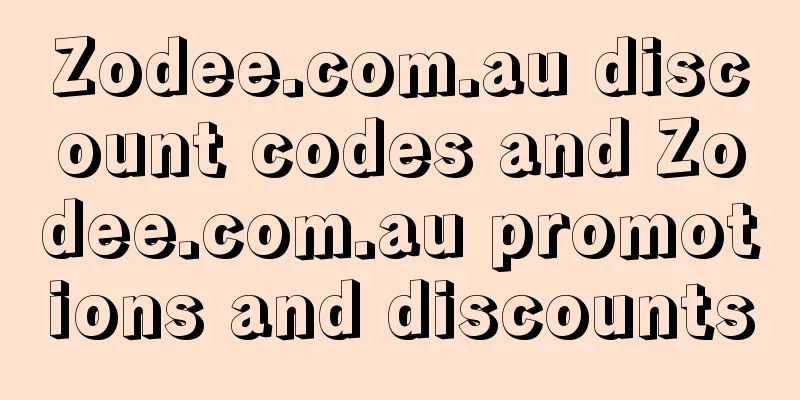 Zodee.com.au discount codes and Zodee.com.au promotions and discounts