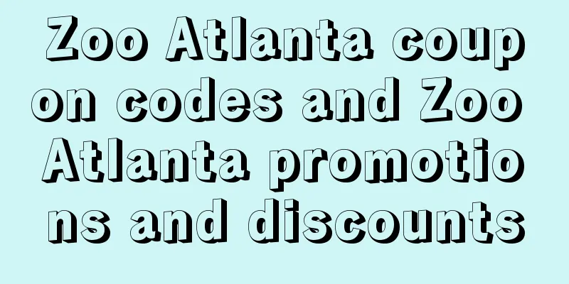 Zoo Atlanta coupon codes and Zoo Atlanta promotions and discounts