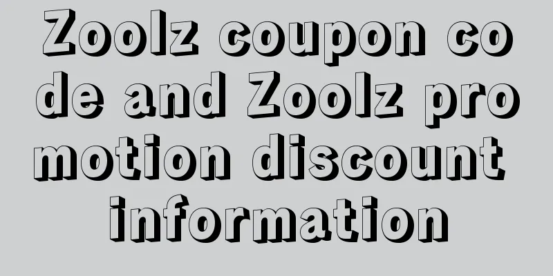 Zoolz coupon code and Zoolz promotion discount information