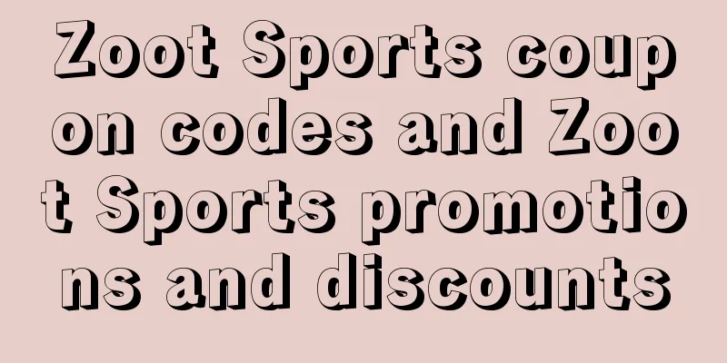 Zoot Sports coupon codes and Zoot Sports promotions and discounts
