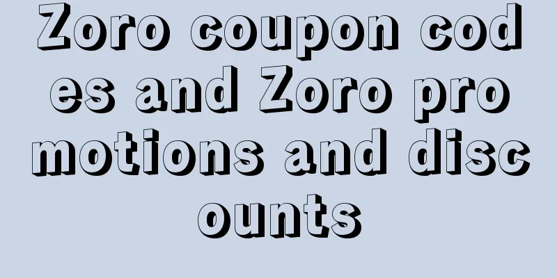 Zoro coupon codes and Zoro promotions and discounts