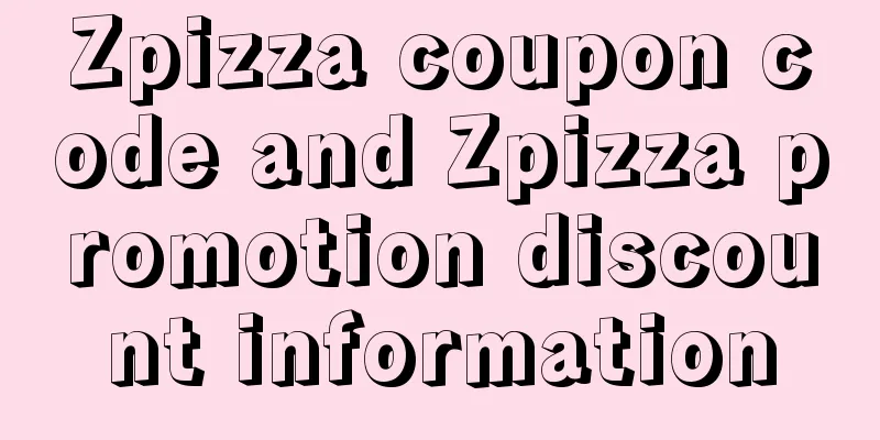 Zpizza coupon code and Zpizza promotion discount information