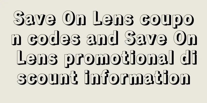 Save On Lens coupon codes and Save On Lens promotional discount information