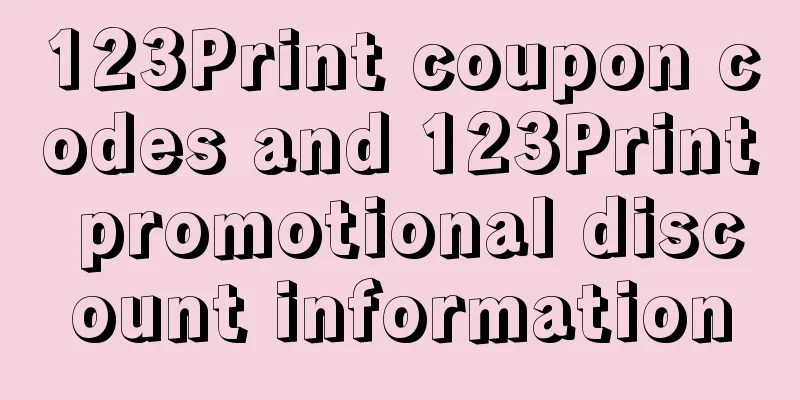 123Print coupon codes and 123Print promotional discount information