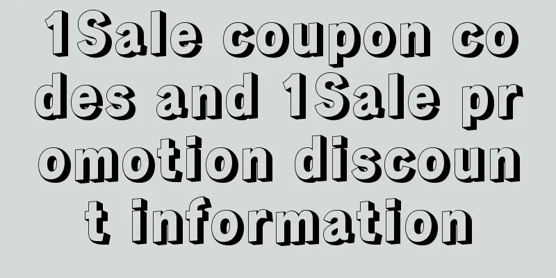 1Sale coupon codes and 1Sale promotion discount information