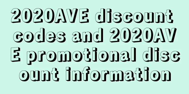 2020AVE discount codes and 2020AVE promotional discount information