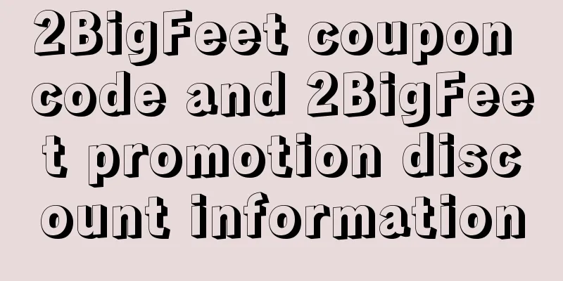 2BigFeet coupon code and 2BigFeet promotion discount information