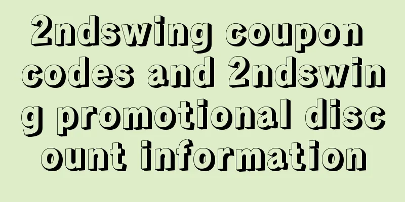 2ndswing coupon codes and 2ndswing promotional discount information