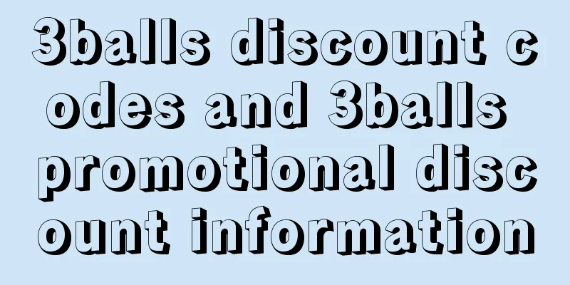 3balls discount codes and 3balls promotional discount information