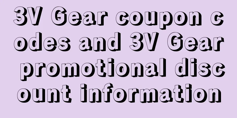 3V Gear coupon codes and 3V Gear promotional discount information