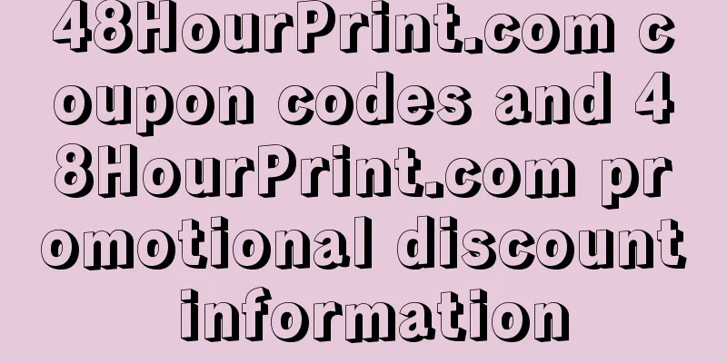 48HourPrint.com coupon codes and 48HourPrint.com promotional discount information