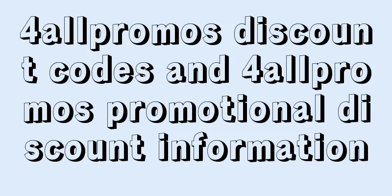 4allpromos discount codes and 4allpromos promotional discount information